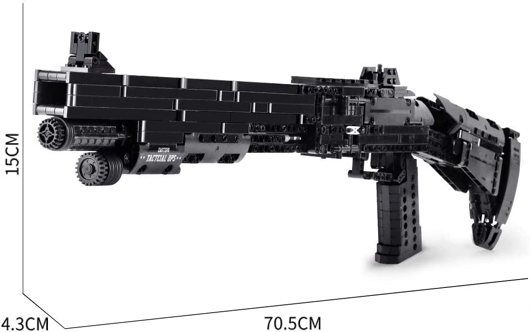 Конструктор Havefun Technik Benelli M4 Super 90 с функцией стрельбы 1061+ блоков, фото №5