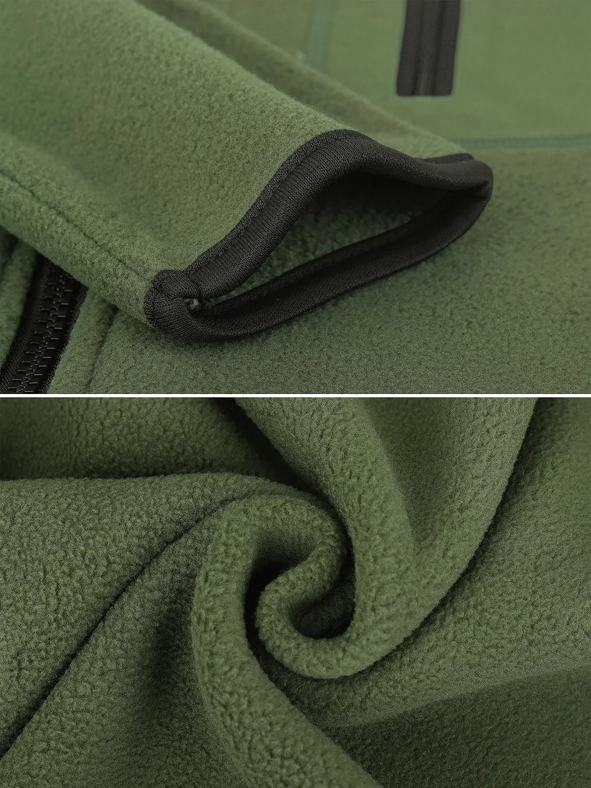 Флісова куртка для малюків ANIMQUE, вітрозахисна, легка, на блискавці, однотонна, фото №3