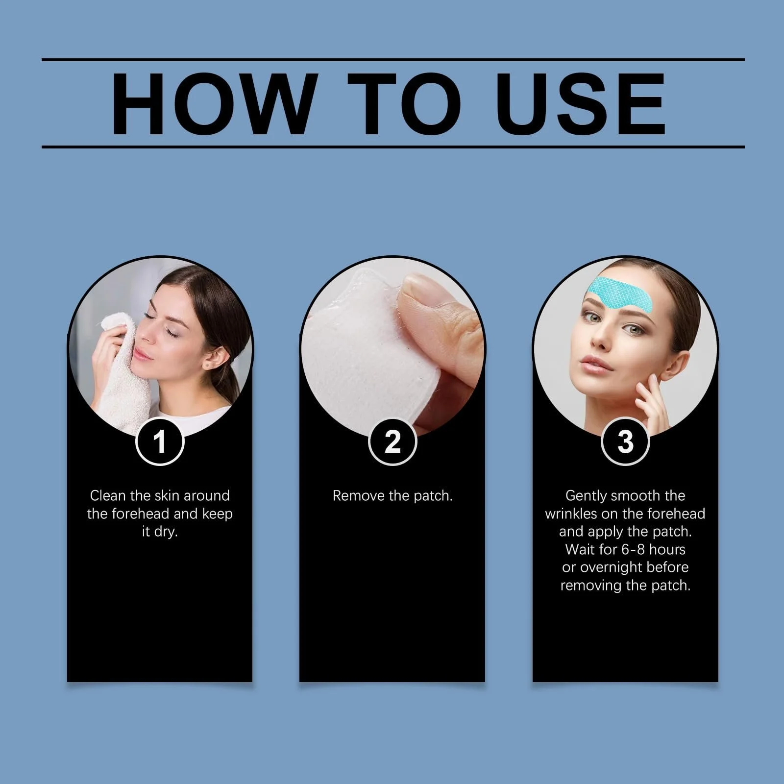 Пластир для чола проти зморшок з колагеном для жінок, фото №5 Пластир для чола проти зморшок з колагеном для жінок, фото №5