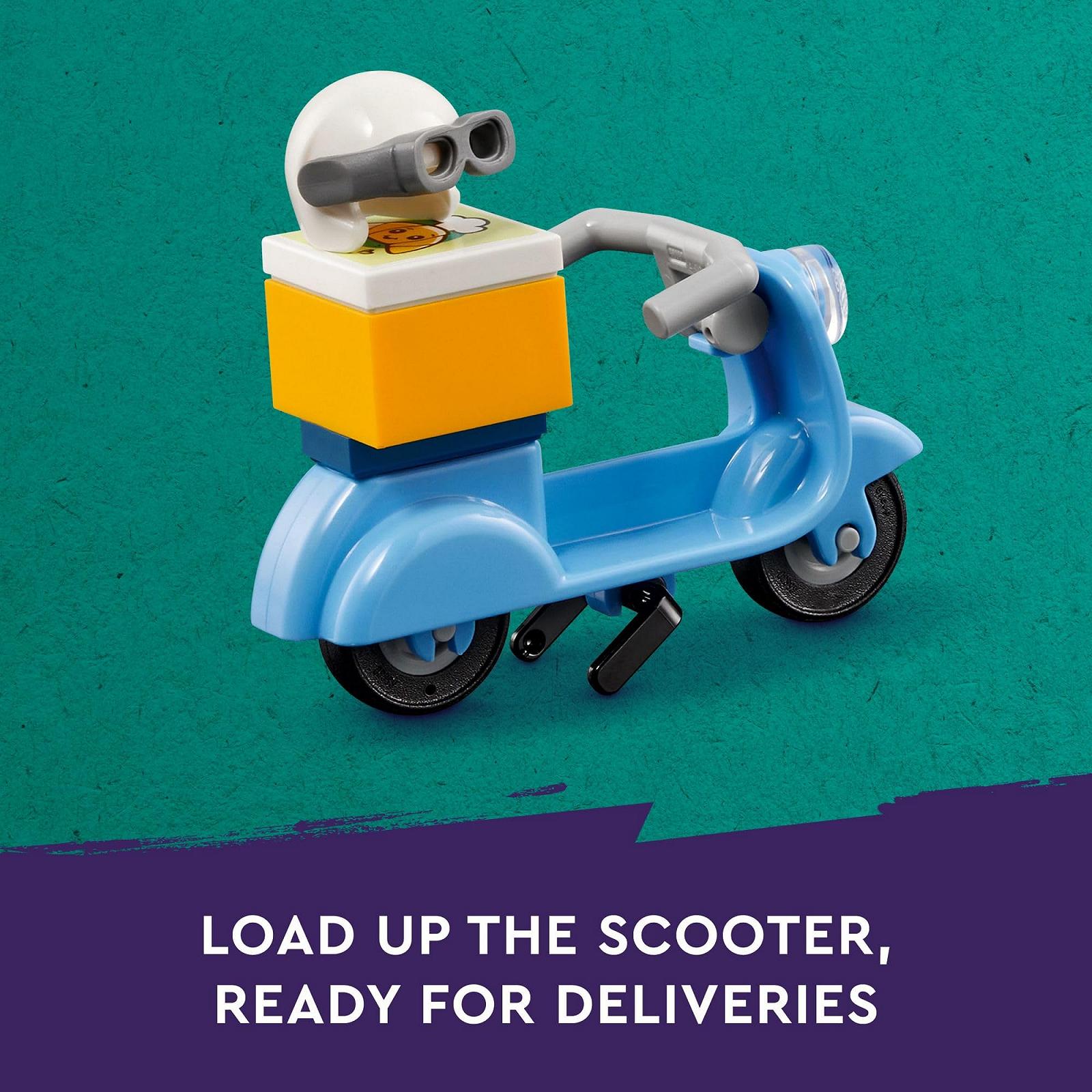 Конструктор LEGO Friends 42618 Кафе Хартлейк-Сити с мини-фигурками и собакой, фото №4