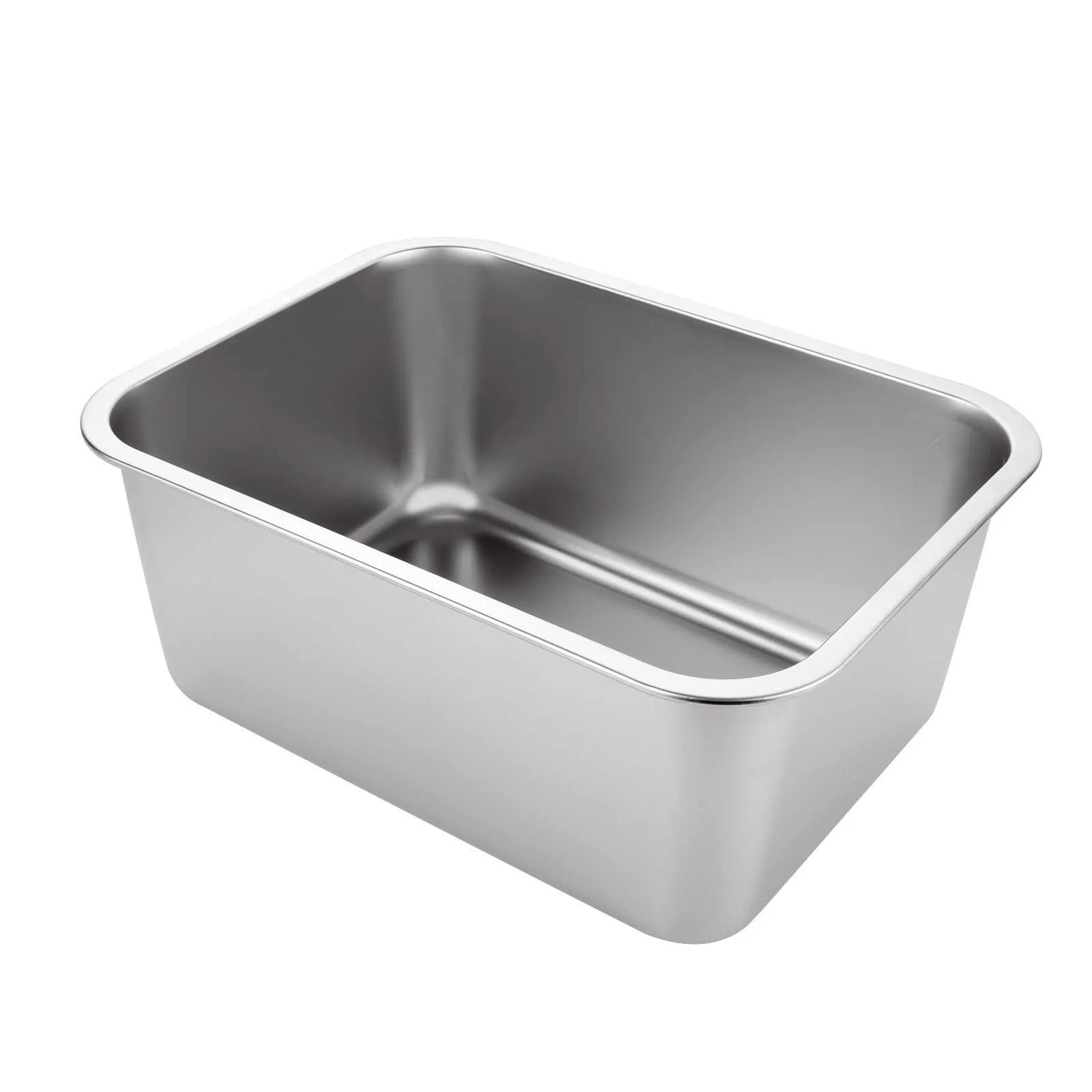 Миска для мытья и смешивания ASelected 304 Stainless Steel 10 л Прямоугольная 33 x 24 x 15 см, фото №1 Миска для мытья и смешивания ASelected 304 Stainless Steel 10 л Прямоугольная 33 x 24 x 15 см, фото №1