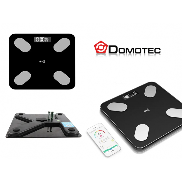 Цифрові підлоги ваги домашній Domotec MS-2017 180кг Smart APP, фото №1