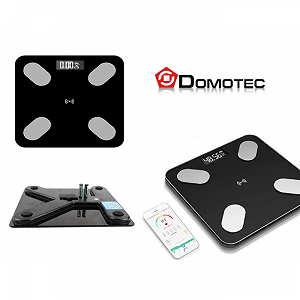 Цифрові підлоги ваги домашній Domotec MS-2017 180кг Smart APP - Фото 1