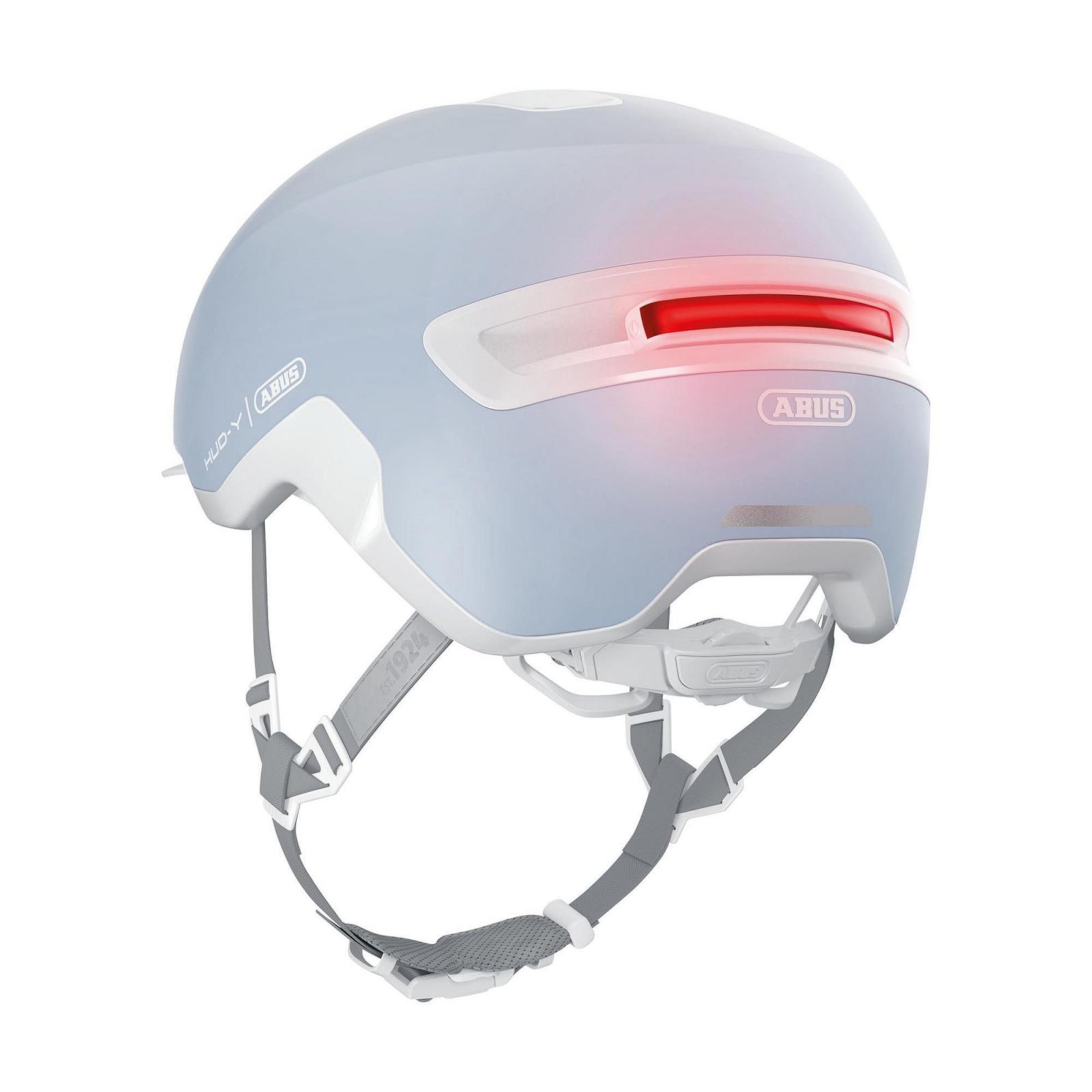 Шлем Urban ABUS HUD-Y с LED подсветкой и магнитной застежкой, фото №6