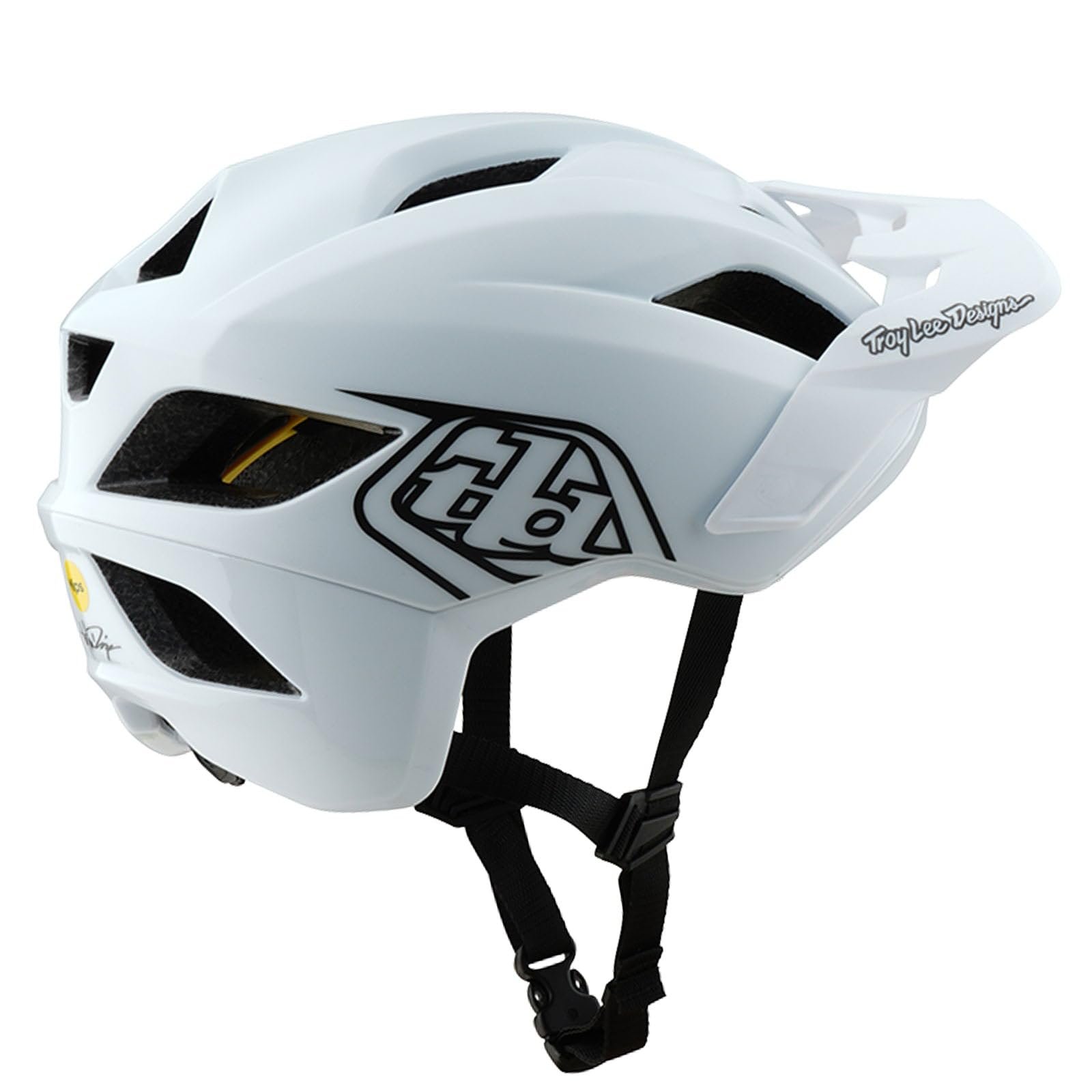 Шолом Enduro Troy Lee Designs Flowline MIPS Point MTB - Чорний, фото №3