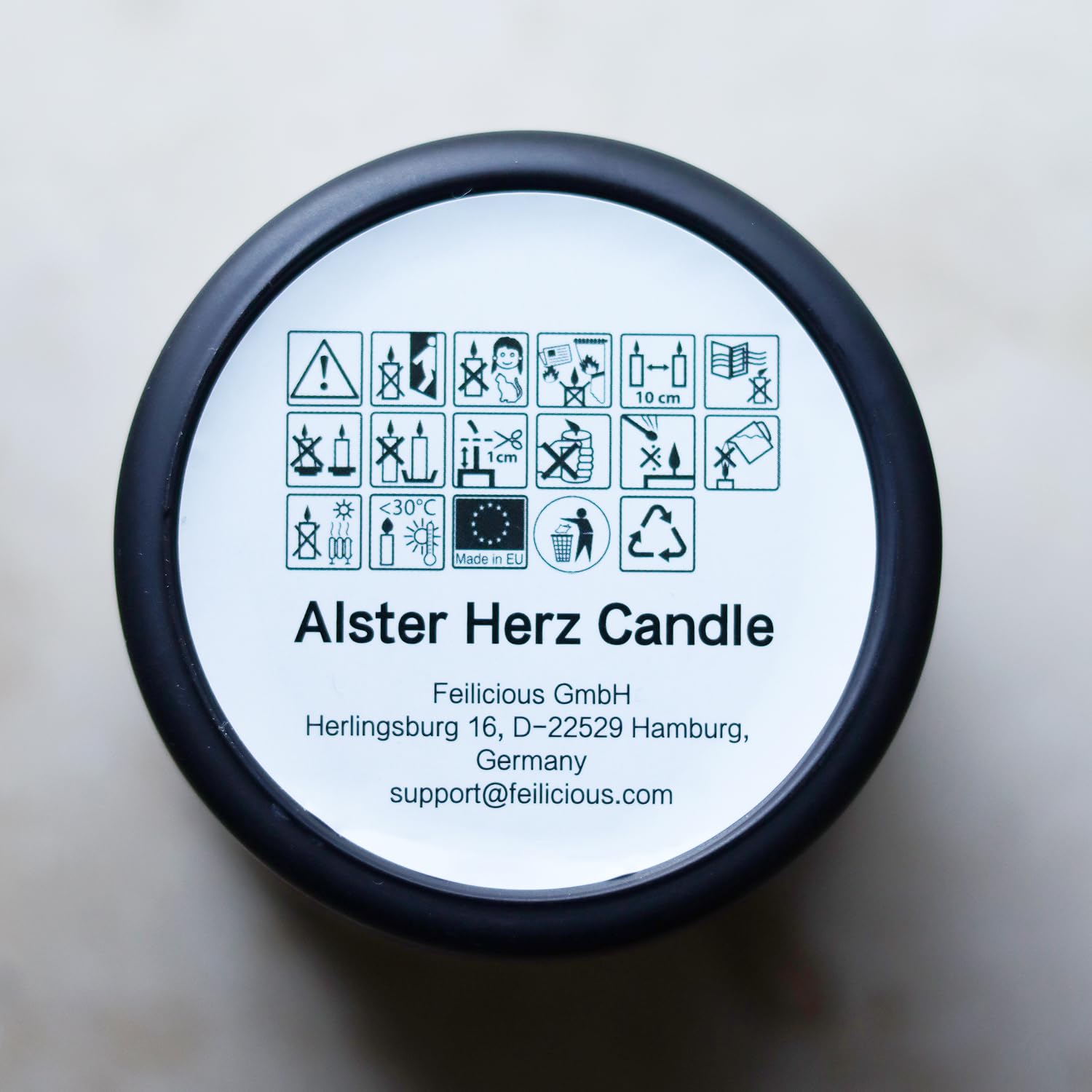 Свічка Alster Herz Ювелірна Скляна З Кришкою Срібний Білий, фото №7 Свічка Alster Herz Ювелірна Скляна З Кришкою Срібний Білий, фото №7