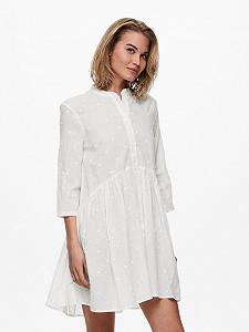 Сукня ONLCHICAGO 3/4 SL LIFE  DNM DRESS 15228116 Cloud Dancer ONLY Білий M - Фото 1