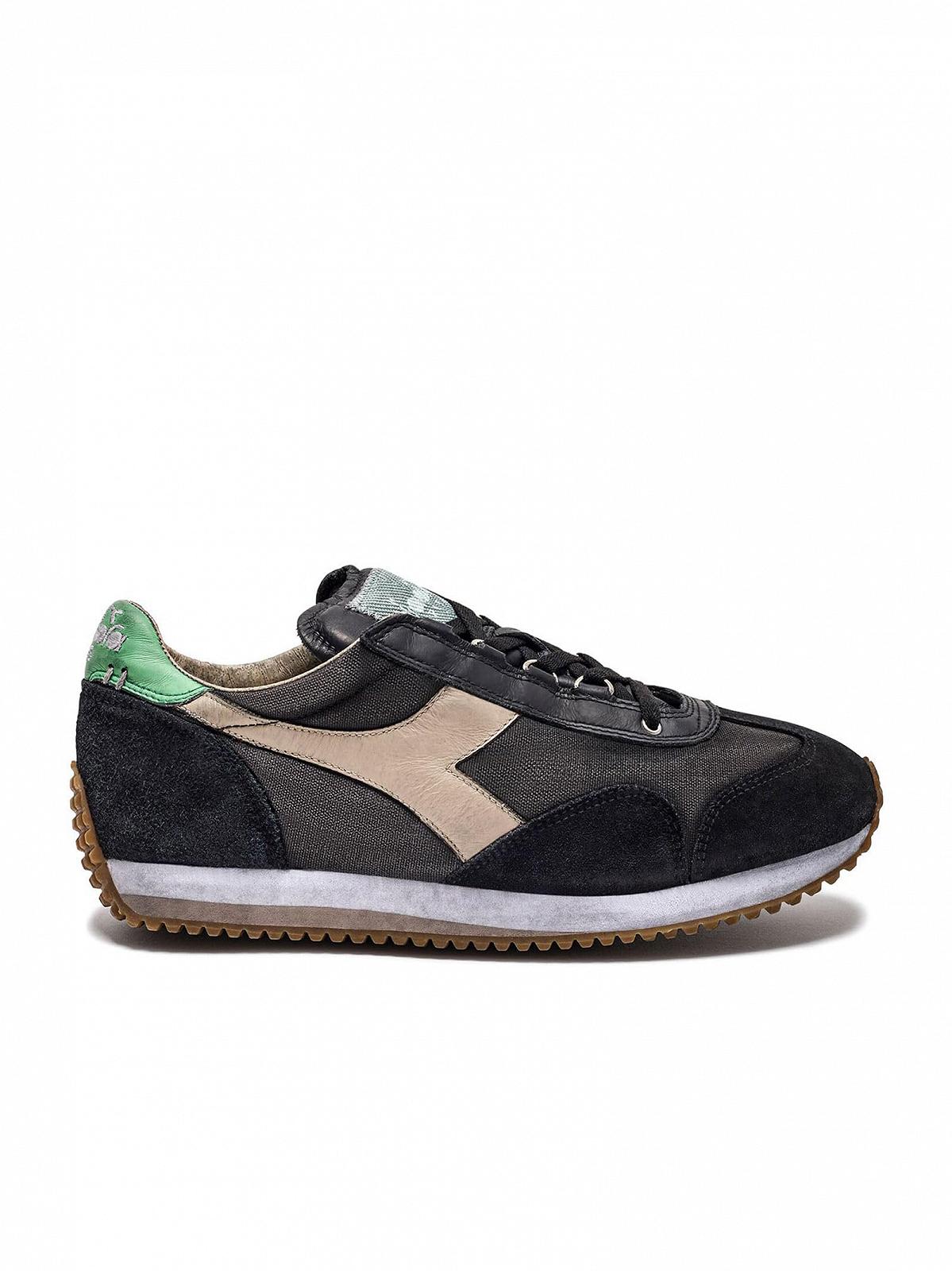 Кросівки Diadora Heritage Equipe Vintage F9618 Donna Синій/Срібний, фото №1