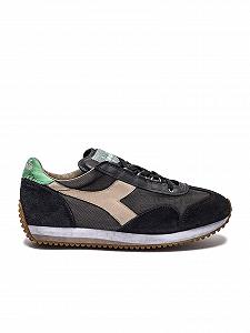 Кросівки Diadora Heritage Equipe Vintage F9618 Donna Синій/Срібний - Фото 1