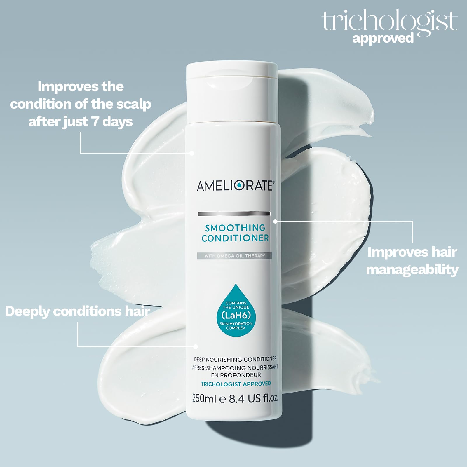 Кондиционер AMELIORATE Smoothing 250 мл, фото №2 Кондиционер AMELIORATE Smoothing 250 мл, фото №2