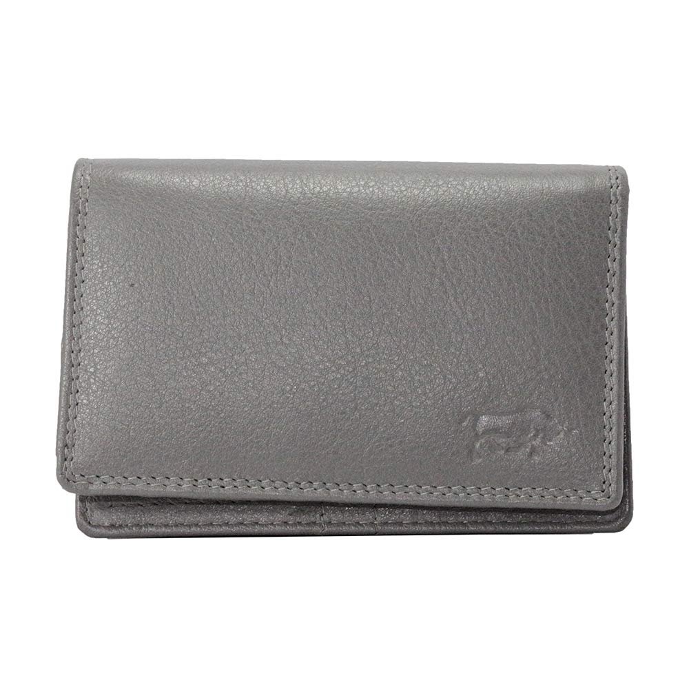 Кошелек Arrigo Unisex Adult Harmonica кожаный Серый, Серый, фото №1