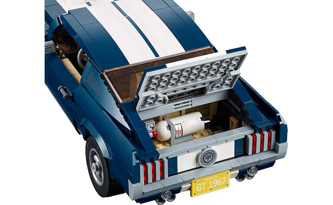 Конструктор LEGO Форд Мустанг Ford Mustang 1471 деталь 10265, фото №4