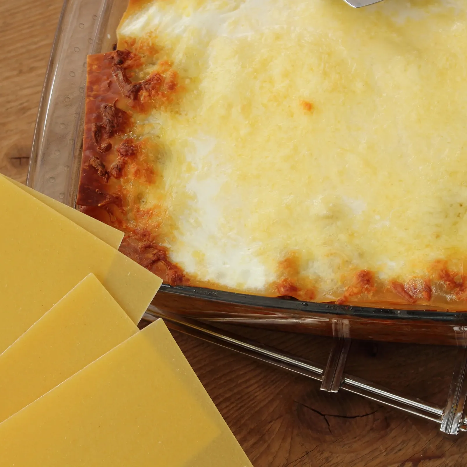 Набір скляних форм для запікання Relaxdays 3 шт. Квадратні Прозорі, фото №3