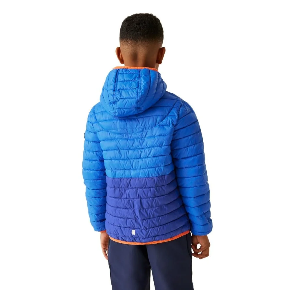 Куртка Regatta Hillpack II Пакована стьобана з капюшоном для хлопчиків, фото №2 Куртка Regatta Hillpack II Пакована стьобана з капюшоном для хлопчиків, фото №2