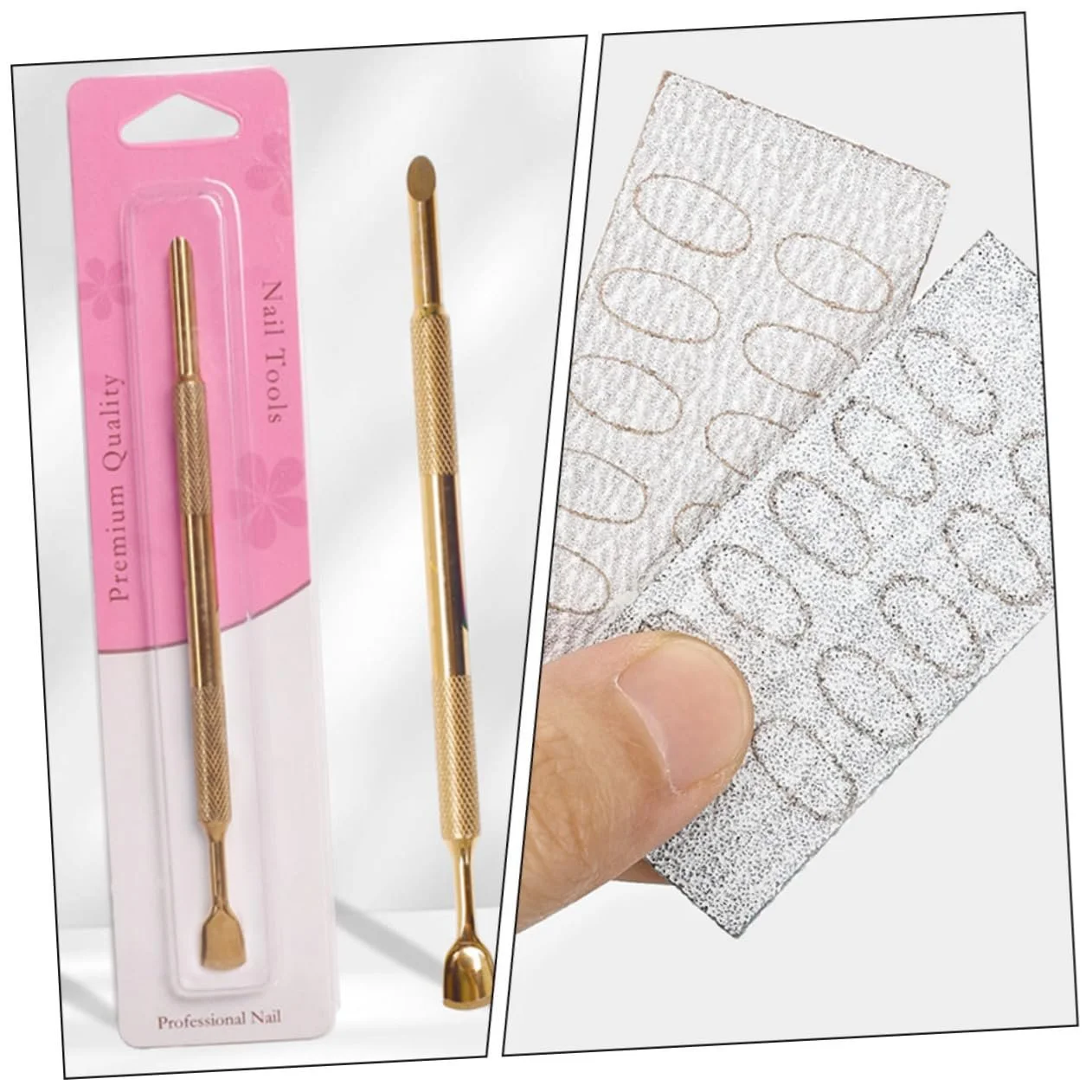 Пушер для кутикулы OATIPHO Двусторонний, фото №4 Пушер для кутикулы OATIPHO Двусторонний, фото №4