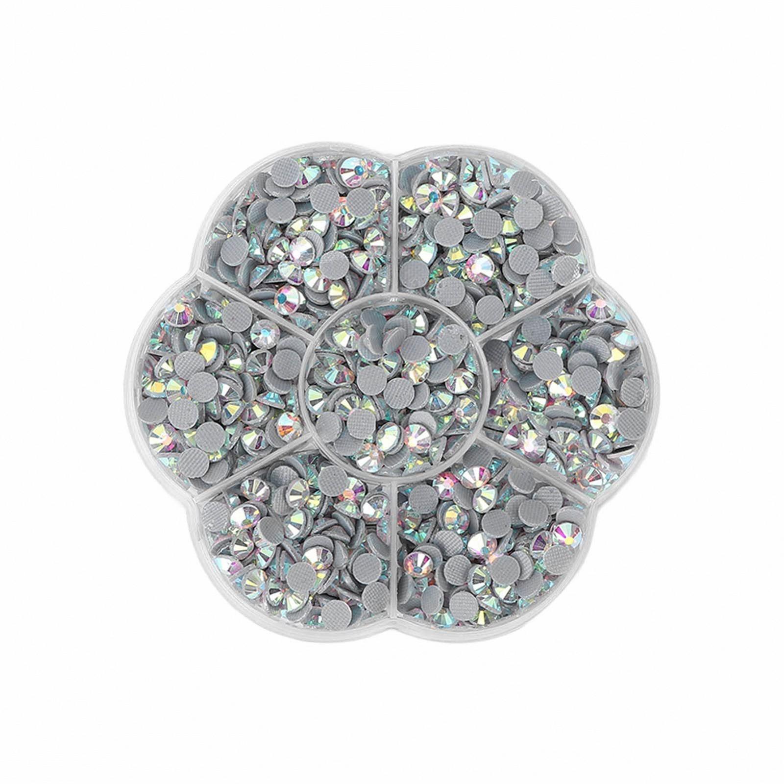 Стрази Скляні Emoshayoga JM201 White, 1000 шт, фото №5