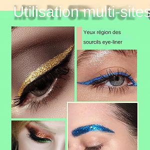 Рідка Підводка для очей з блискітками synthetic.ua - Фото 1