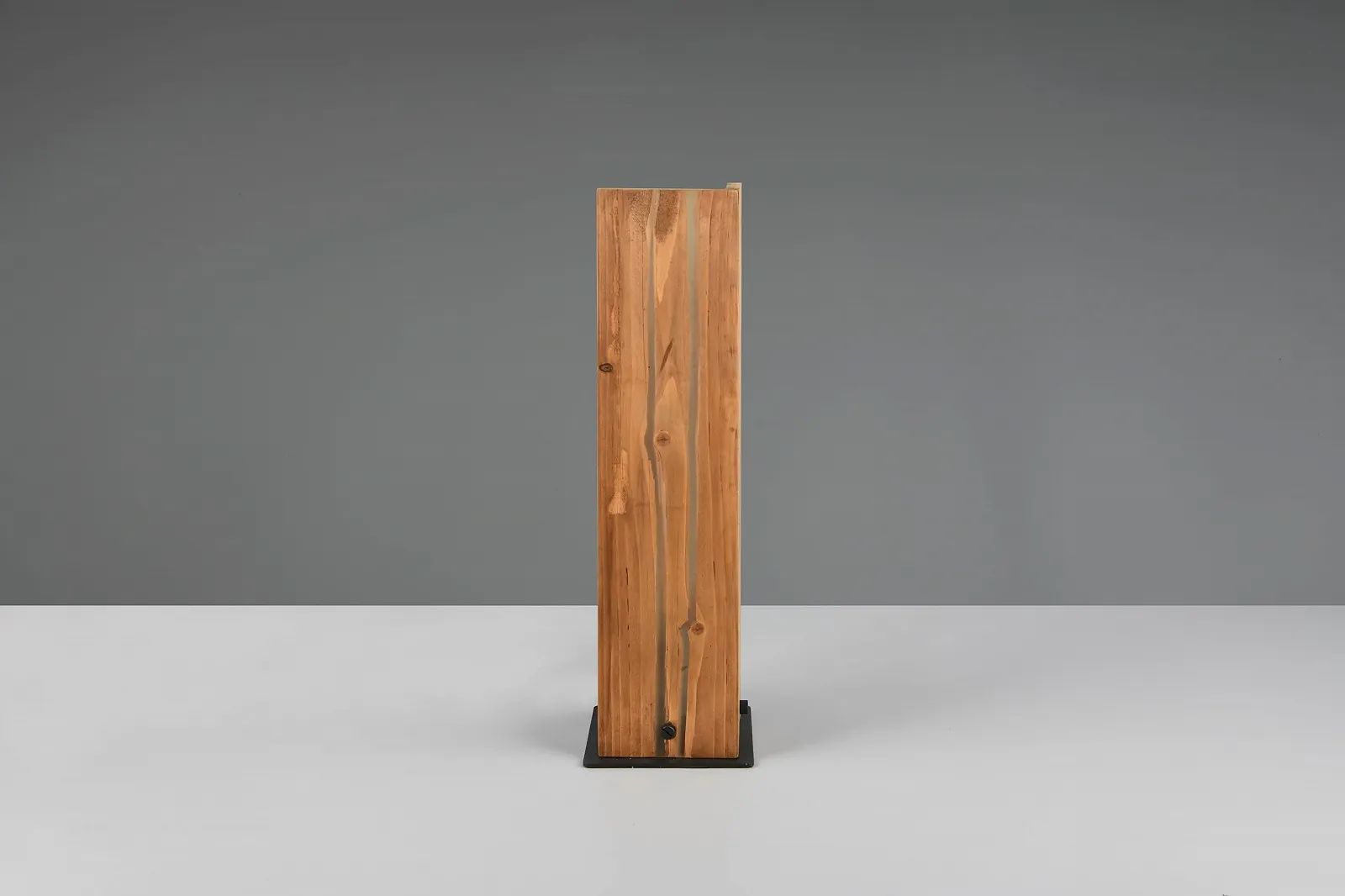 Настільна лампа Trio Leuchten Karuni 563300130 E27 метал дерево матовий чорний, фото №10