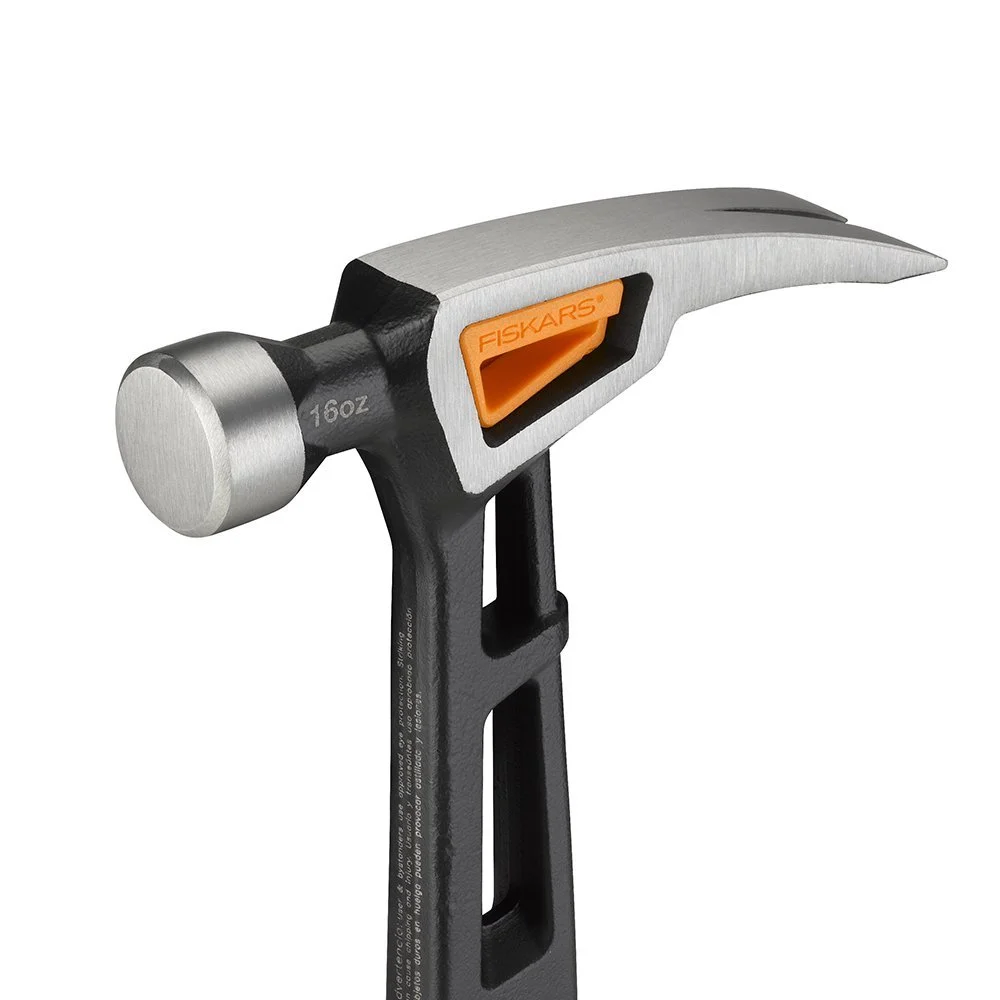 Молоток чистовой Fiskars IsoCore Rip Claw 16 oz 13,5 дюйма, фото №2 Молоток чистовой Fiskars IsoCore Rip Claw 16 oz 13,5 дюйма, фото №2