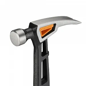 Молоток чистовой Fiskars IsoCore Rip Claw 16 oz 13,5 дюйма synthetic.ua - Фото 1
