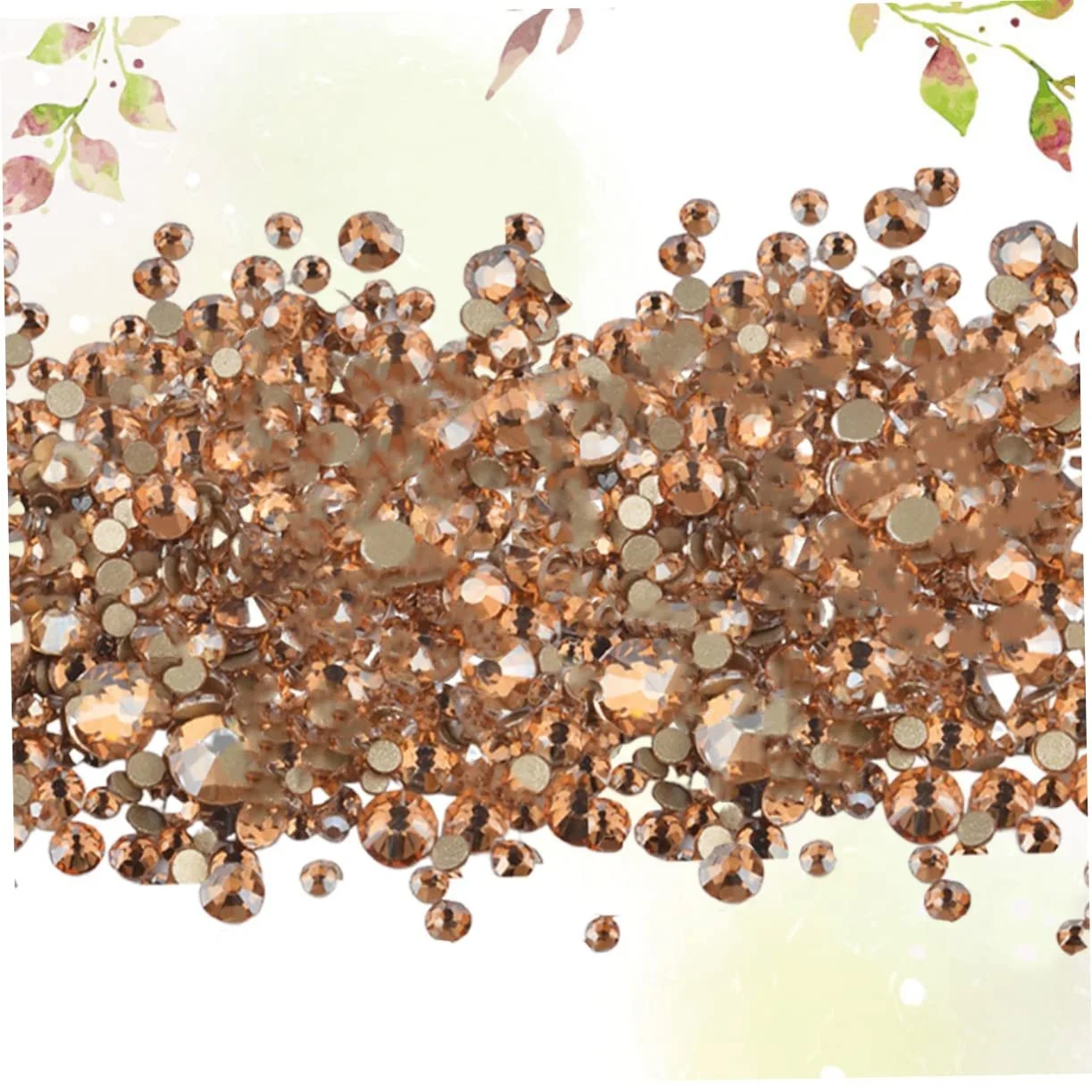 Стрази для нігтів 2880 шт. Кришталевий декор, кристали для манікюру, фото №7