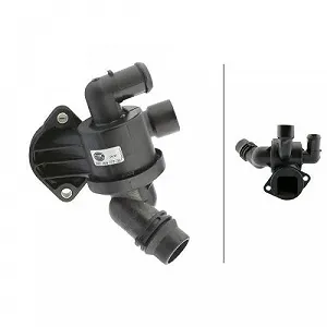 Термостат охолоджувальної рідини HELLA 8MT 354 777-381 для AUDI SEAT VW synthetic.ua - Фото 1