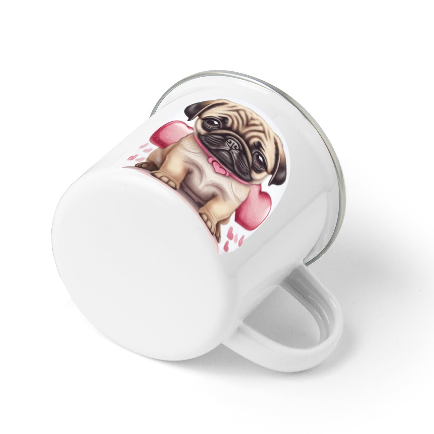 Дитяча Емальована Кружка Kids Adventure Baby Carlin Біла - 354 мл, фото №2