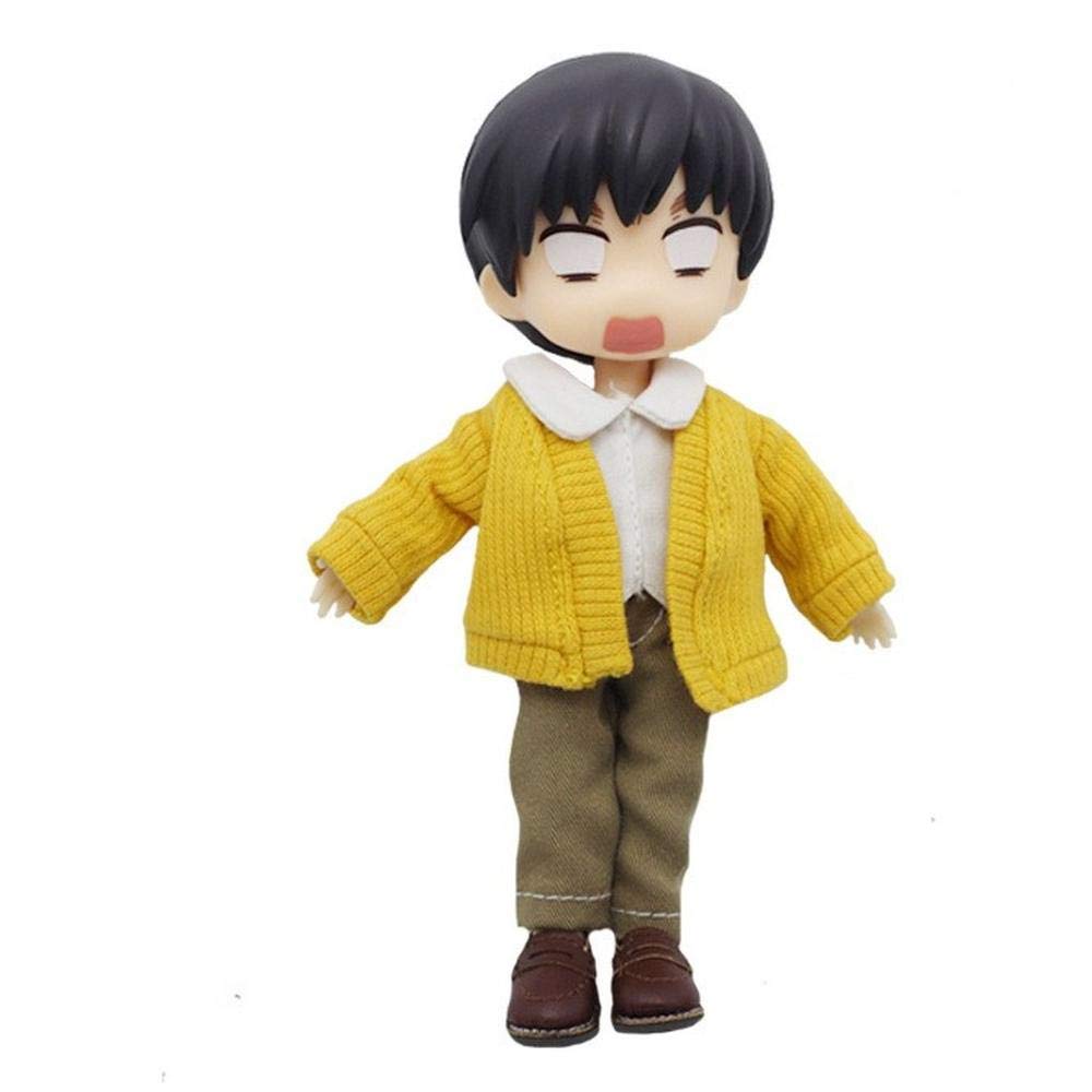 Одежда Uteruik Вязаный свитер Кардиганы для кукол OB11 1/12 BJD Повседневный стиль 1 Штука (#F), фото №2