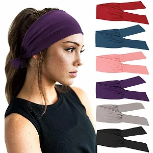 Повязка на голову DRESHOW Boho для женщин, набор 6 штук - Фото 1