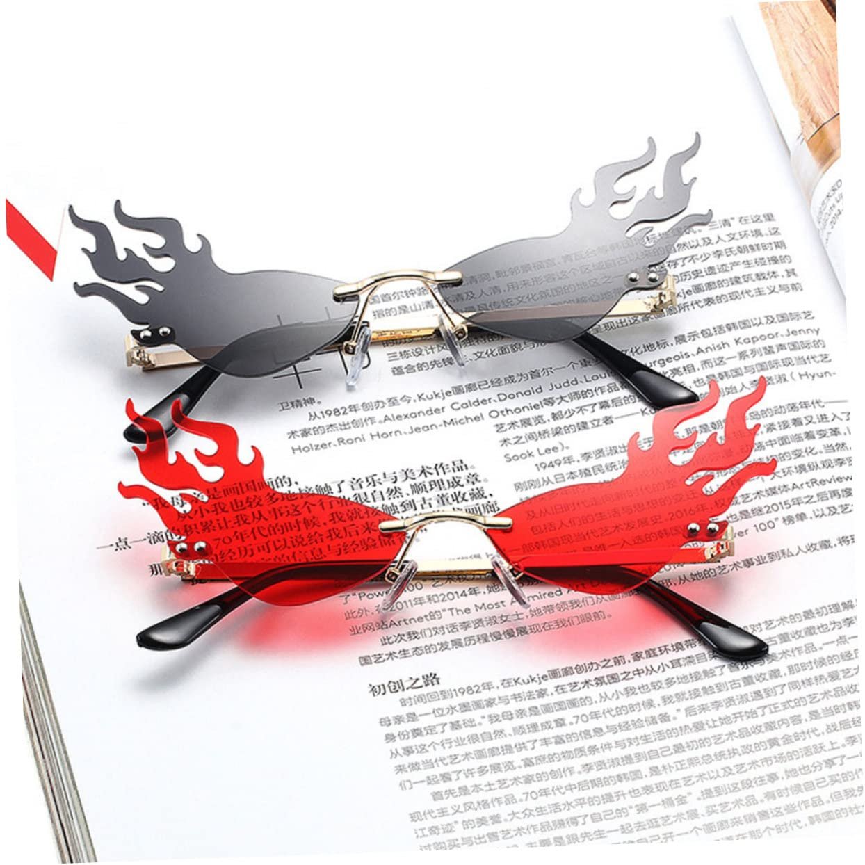 Сонцезахисні окуляри Без рамки PACKOVE Модні окуляри для жінок, 8 шт,, фото №9