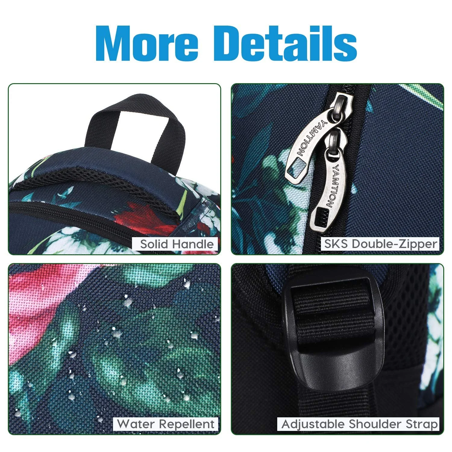 Рюкзак для ноутбука YAMTION 15.6/17.3 Inch Waterproof, фото №4 Рюкзак для ноутбука YAMTION 15.6/17.3 Inch Waterproof, фото №4