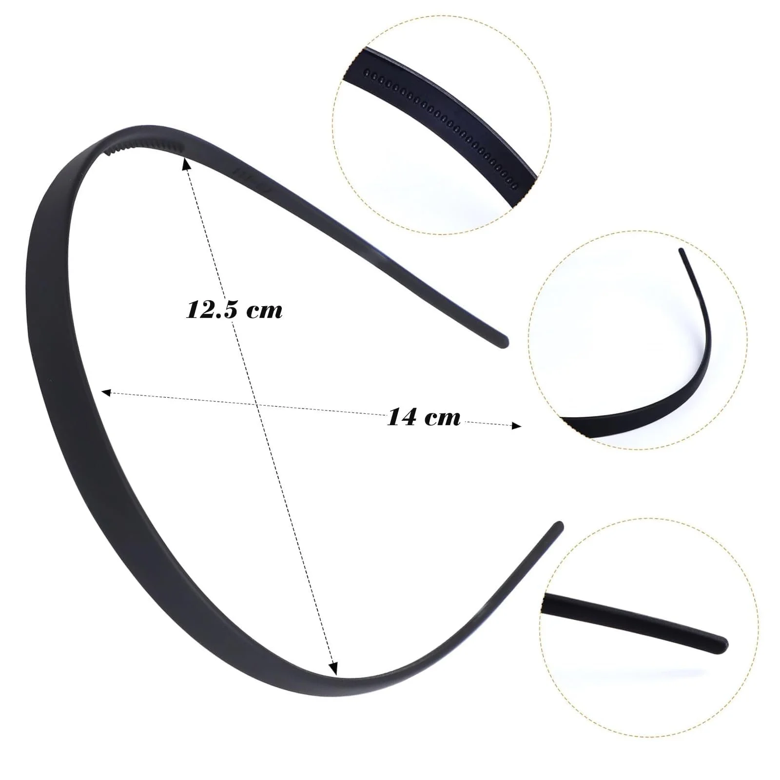 Набор женских обручей для волос 6 шт., фото №2