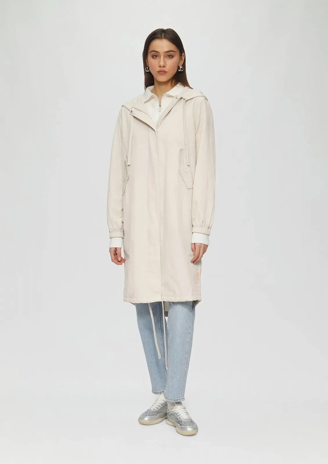 Жіноча парка QS Нейлон з капюшоном, фото №5 Жіноча парка QS Нейлон з капюшоном, фото №5