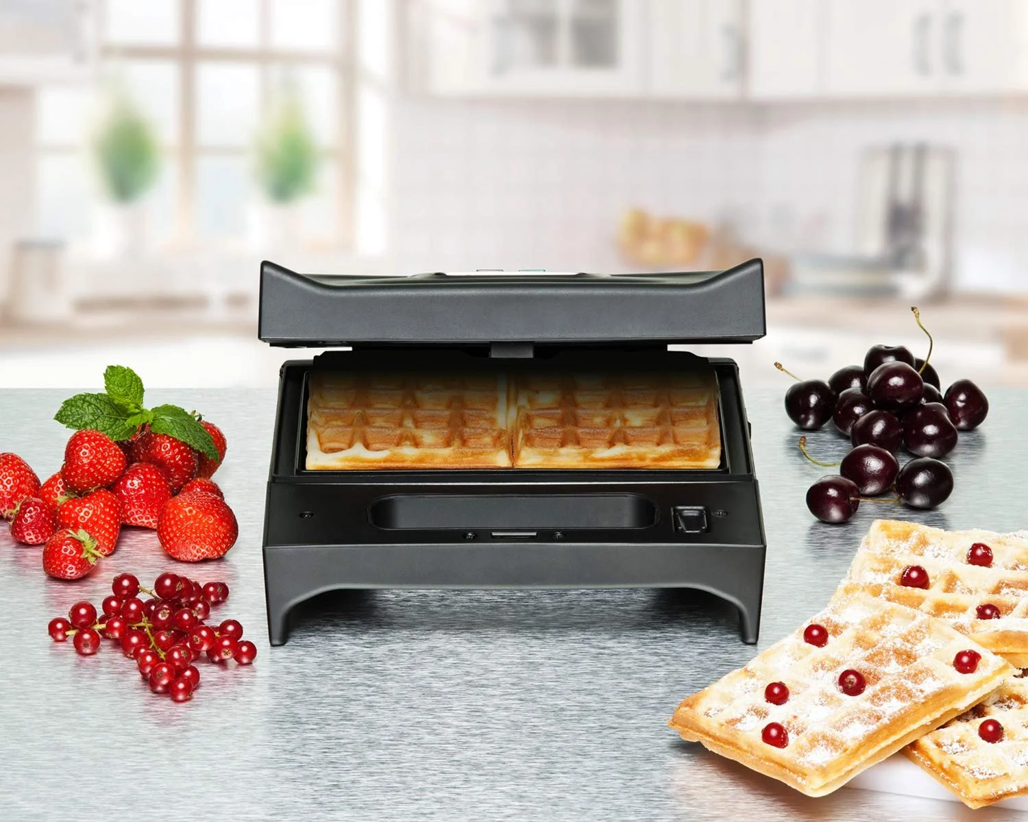 Мультитостер та гриль 3-в-1 ROMMELSBACHER SWG 700 Max (сендвічниця, вафельниця для бельгійських вафель), фото №5