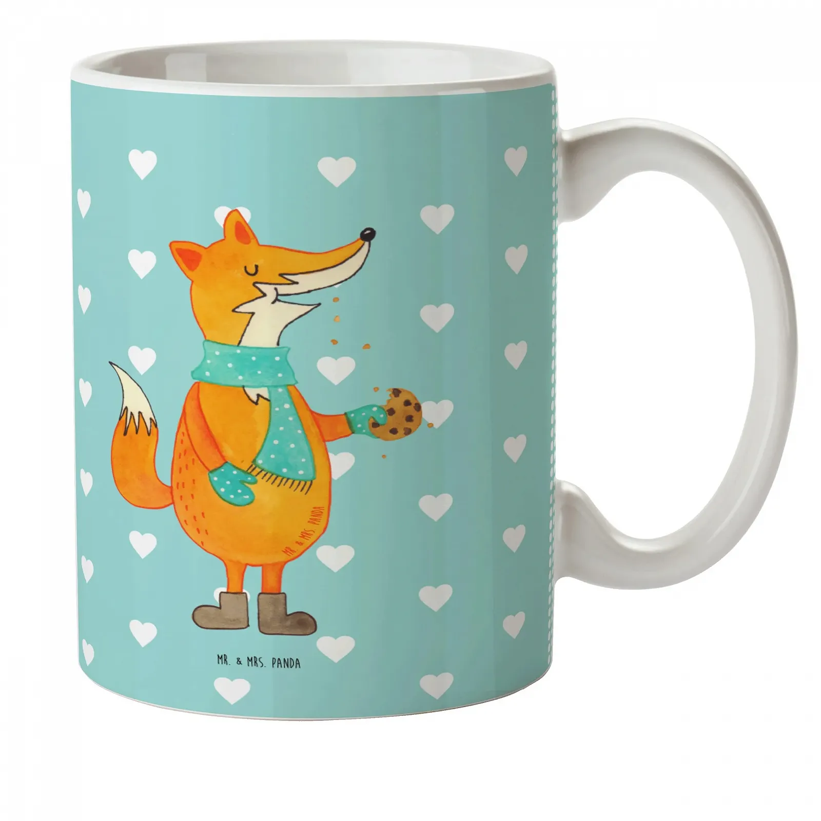 Дитяча Кружка Mr. & Mrs. Panda Лис Keks - З кришкою, фото №1