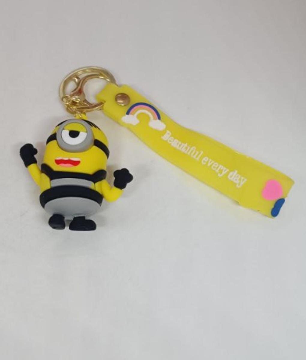 Брелок Миньон Гадкий Я Minion Стюарт Stuart фигурка игрушка для ключей, рюкзака, сумки 6 см Bre_68_6, фото №3