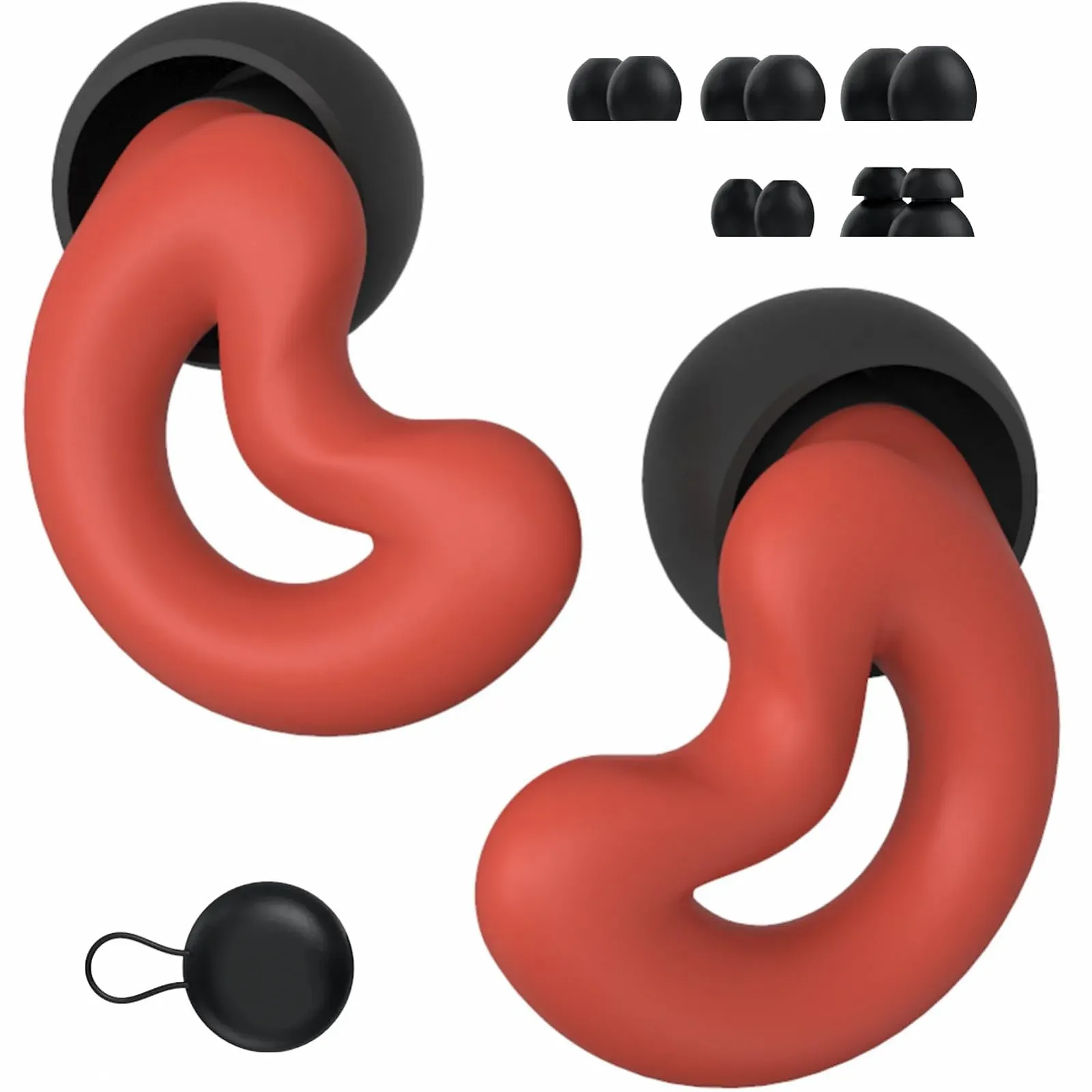 Беруші для сну Relaxcharm для шумозаглушення NRR49dB Ультрам'які, багаторазові силіконові, фото №1