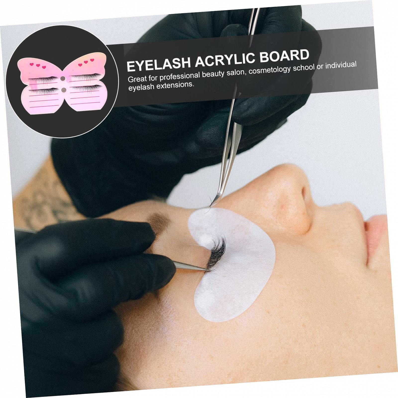 Акриловая подставка Angoily 4 шт. для ресниц белая для наращивания магнитная, фото №2 Акриловая подставка Angoily 4 шт. для ресниц белая для наращивания магнитная, фото №2