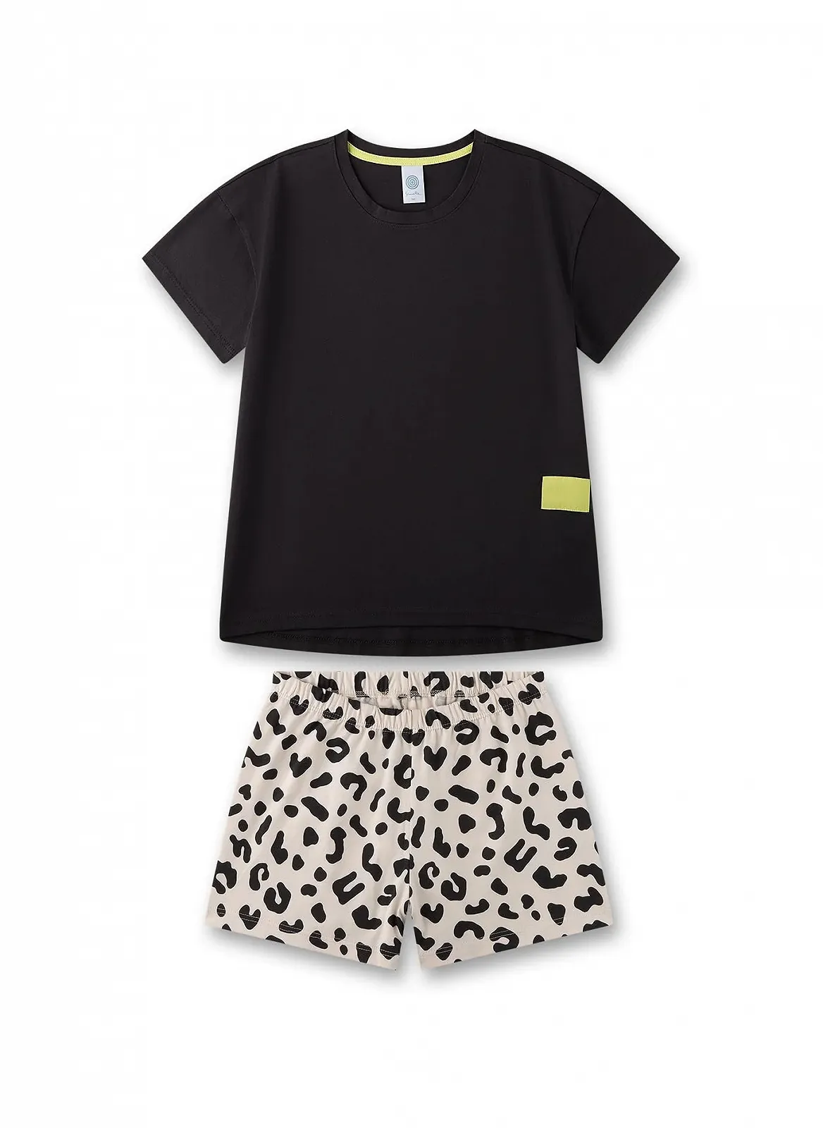 Піжама Sanetta для дівчаток коротка, фото №1