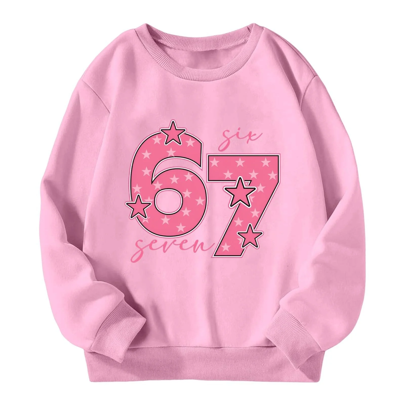 Світшот для дівчинки з круглим вирізом, фото №2