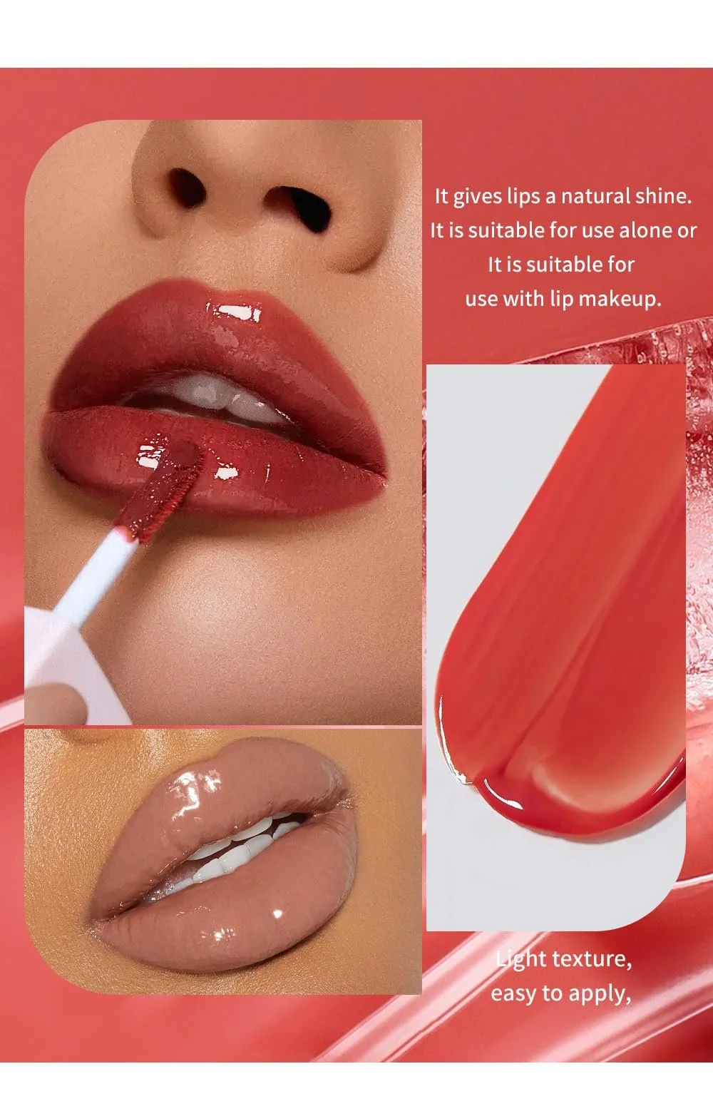 Блеск для губ HoiLiLu Набор J701-012-A 6 шт, фото №7