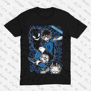 Футболка Аниме Синяя тюрьма Блю лок Blue Lock TH110 L - Фото 1