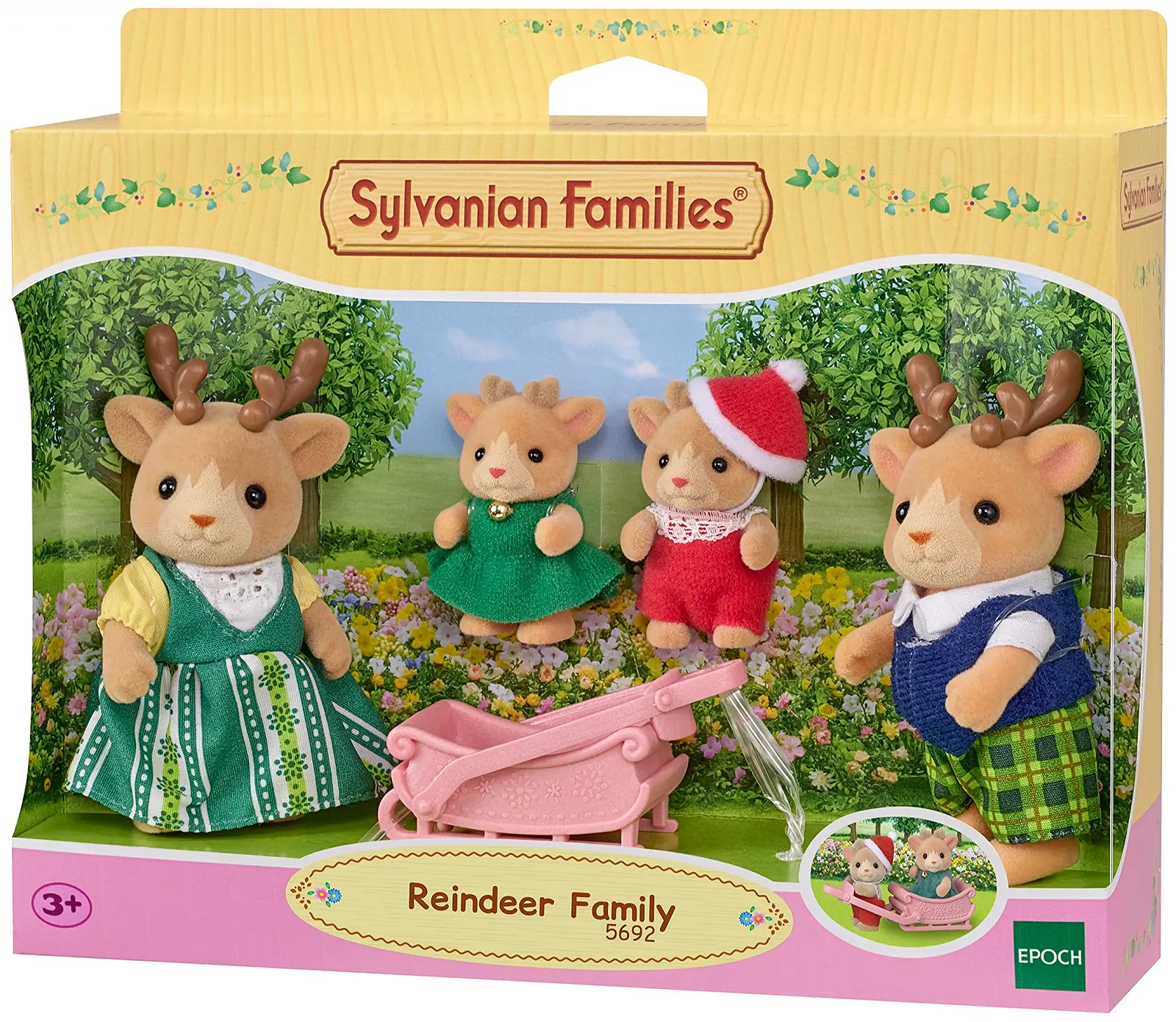Набір ігрових фігурок Sylvanian Families 5692 Сім'я Північних Оленів, фото №4 Набір ігрових фігурок Sylvanian Families 5692 Сім'я Північних Оленів, фото №4