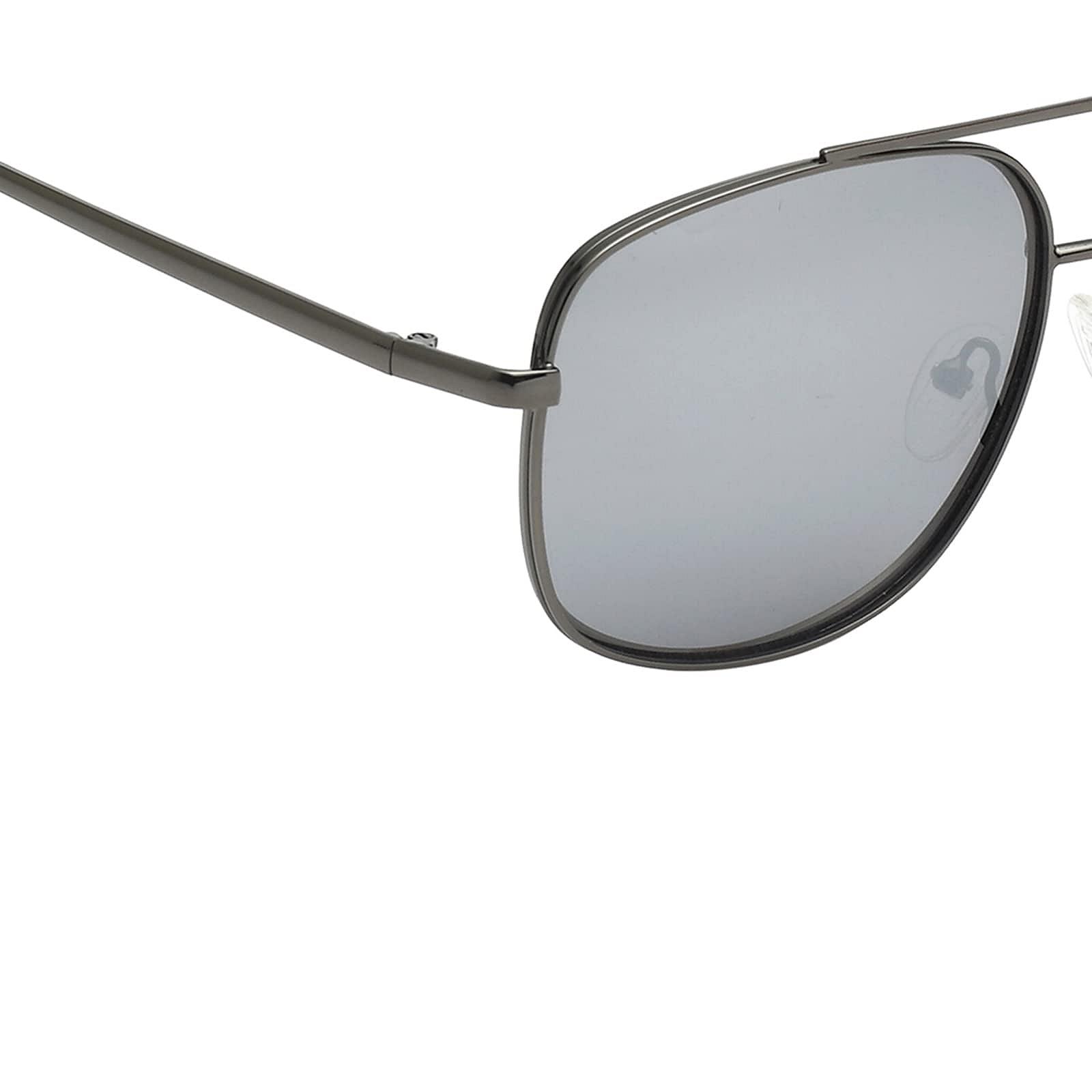 Сонцезахисні окуляри GUESS GF0207 60 Gunmetal, сріблясті, фото №6
