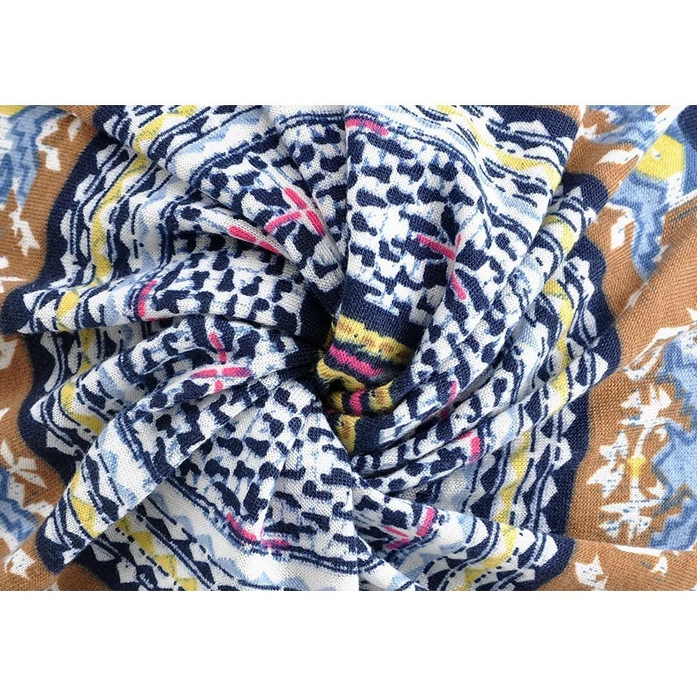 Шапка-тюрбан бейсболка з принтом та рюшами Унісекс для дітей, фото №5