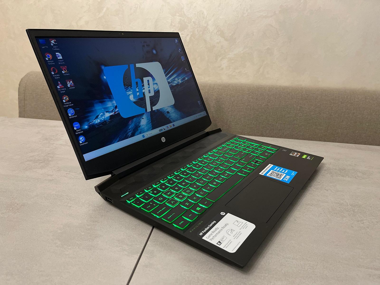Ігровий ноутбук HP Pavilion 15-ec1073dx, 15,6 FHD, AMD Ryzen 5 4600H, 16GB, 256GB SSD + 500GB, nVidia GeForce GTX 1650 4GB, фото №5