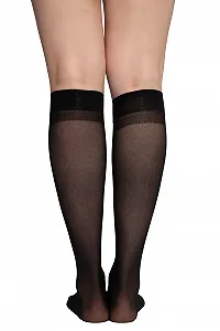 Шкарпетки до коліна Ulla Popken Великий Розмір 30 Denier synthetic.ua - Фото 1