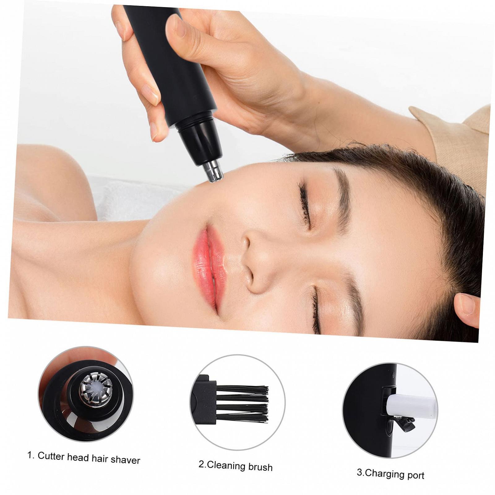 Триммер HOMSFOU Pack для волос в ушах и носу из алюминиевого сплава Чёрный, фото №4