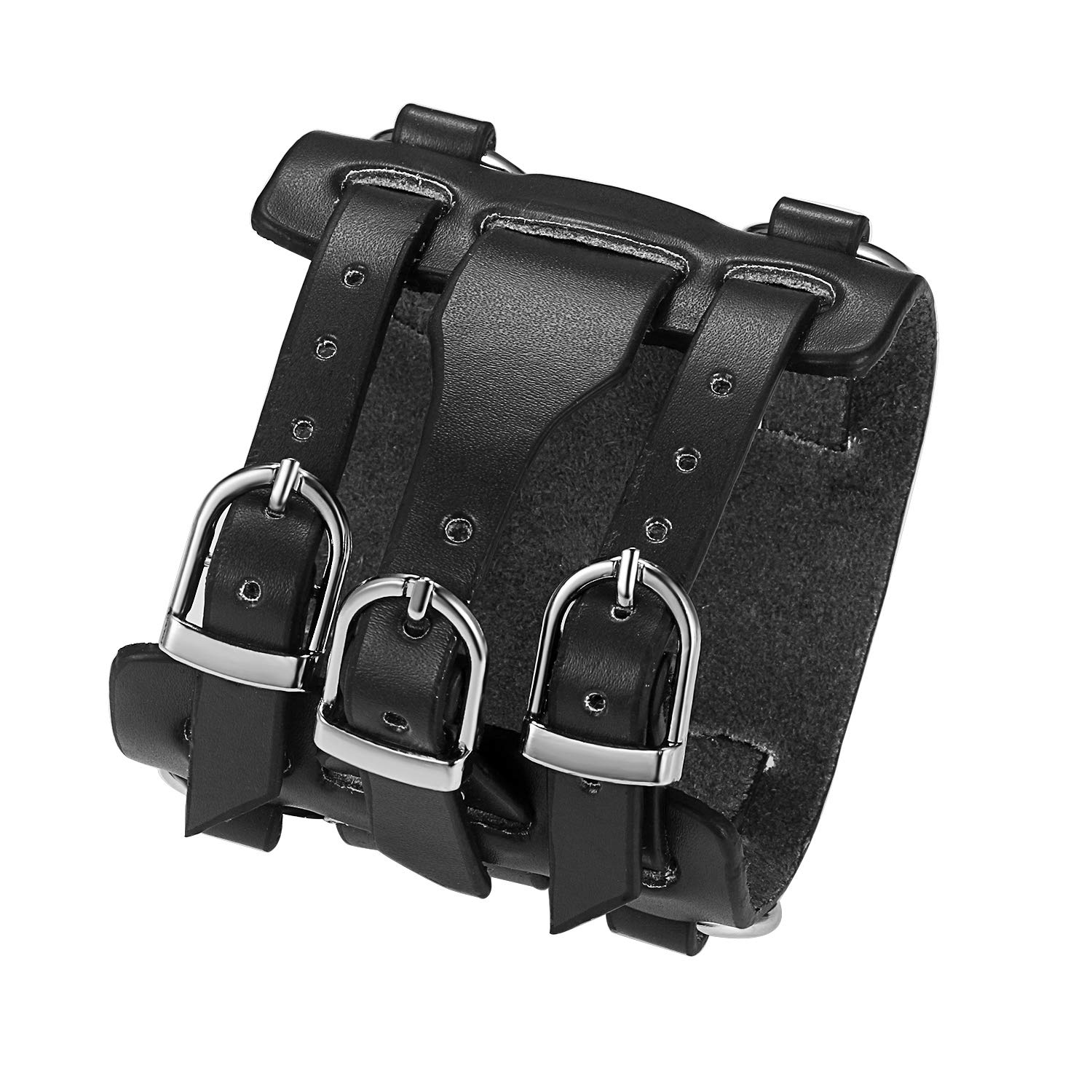 Годинник Avaner Чоловічі Аналогові Quartz Модні Широкий Шкіряний Ремінець Водонепроникний з Тахіметром Додаткова Функція, фото №4