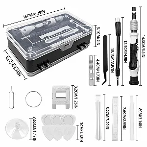 Набір прецизійних інструментів 115-в-1 викрутки з вуглецевої сталі 16 x 10 x 5.1 см 540 г synthetic.ua - Фото 1